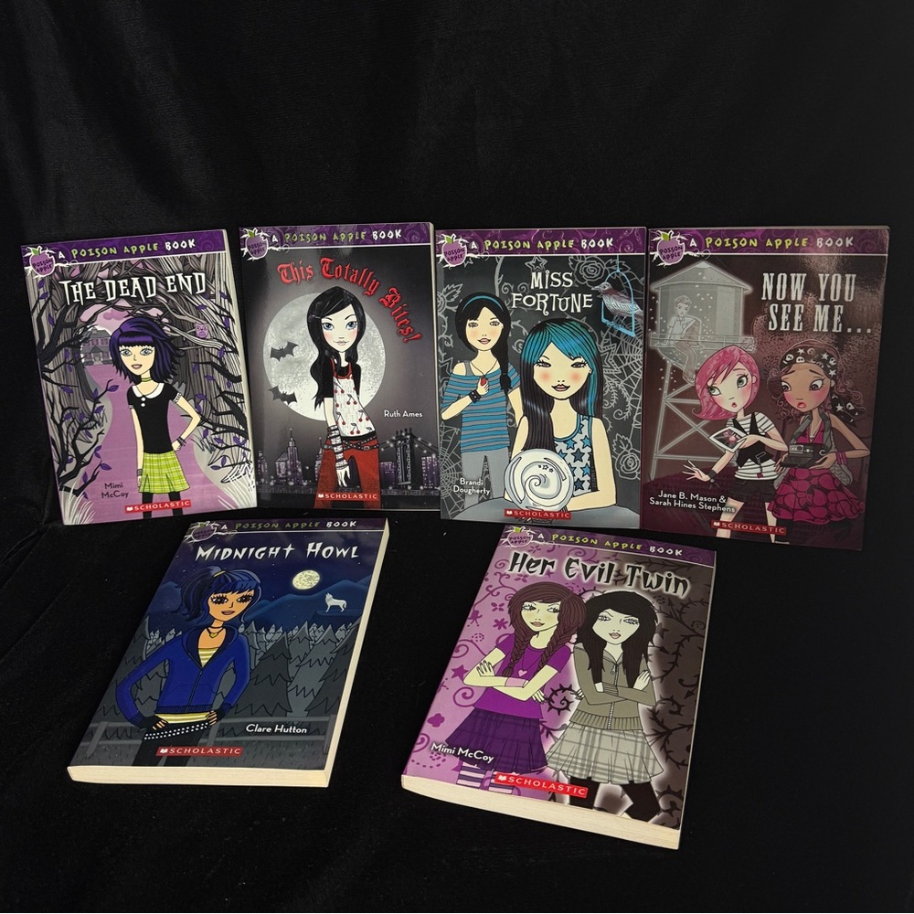 Poison Apple Books – First Edition Lot (6)